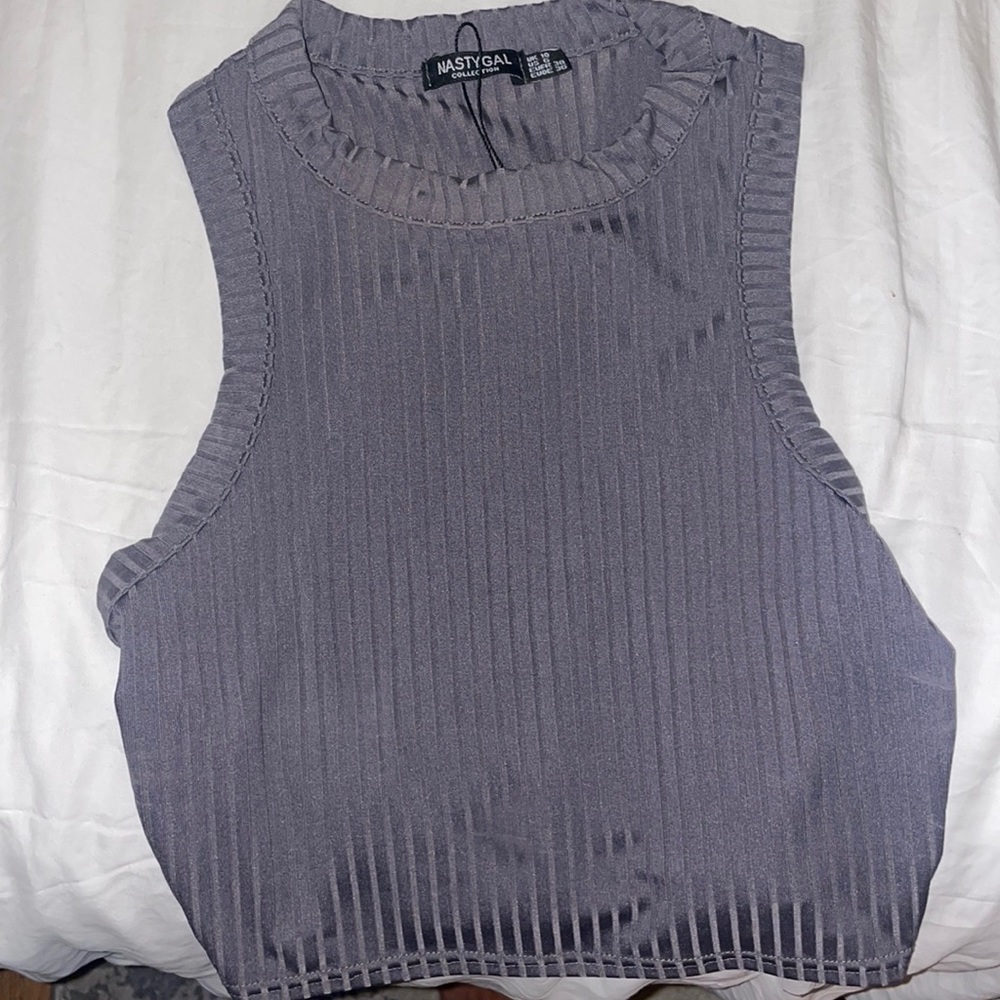 Nasty Gal Crop Tank Size 6